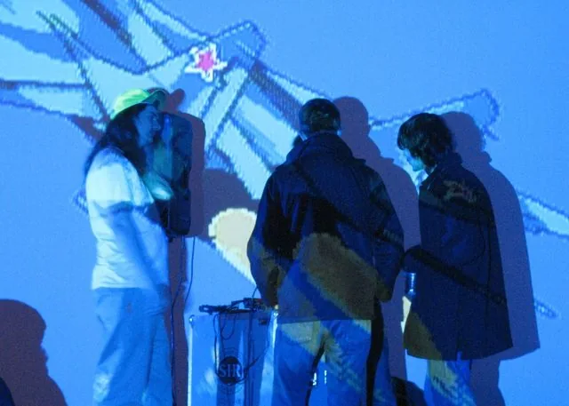 shadows in the pixels