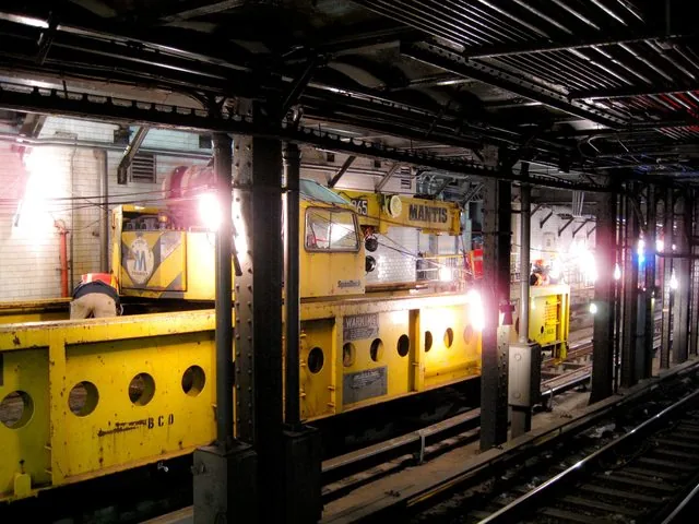 the train that comes when nobody is watching