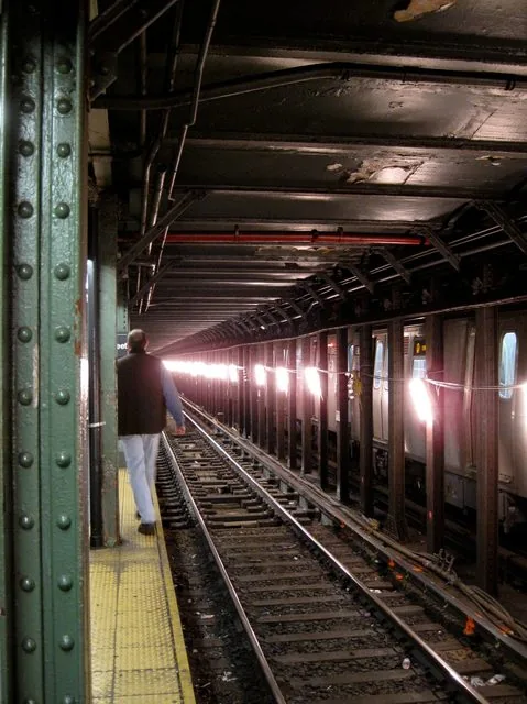 end of the platform