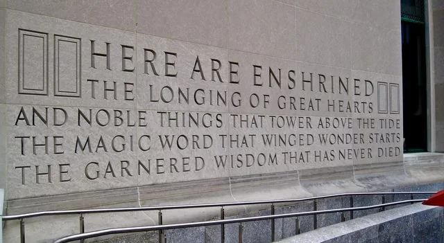 the garnered wisdom that has never died