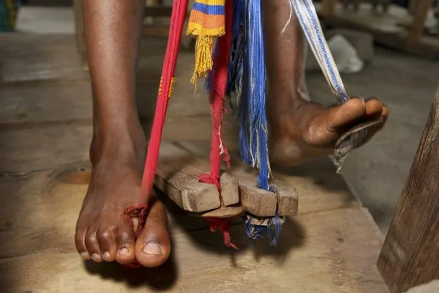 kente, from the pedals up