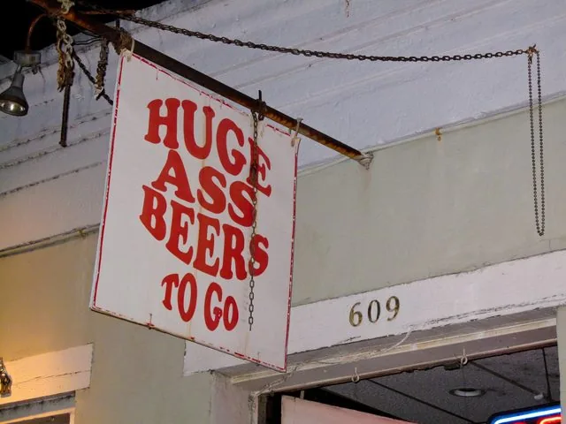 huge ass beers to go